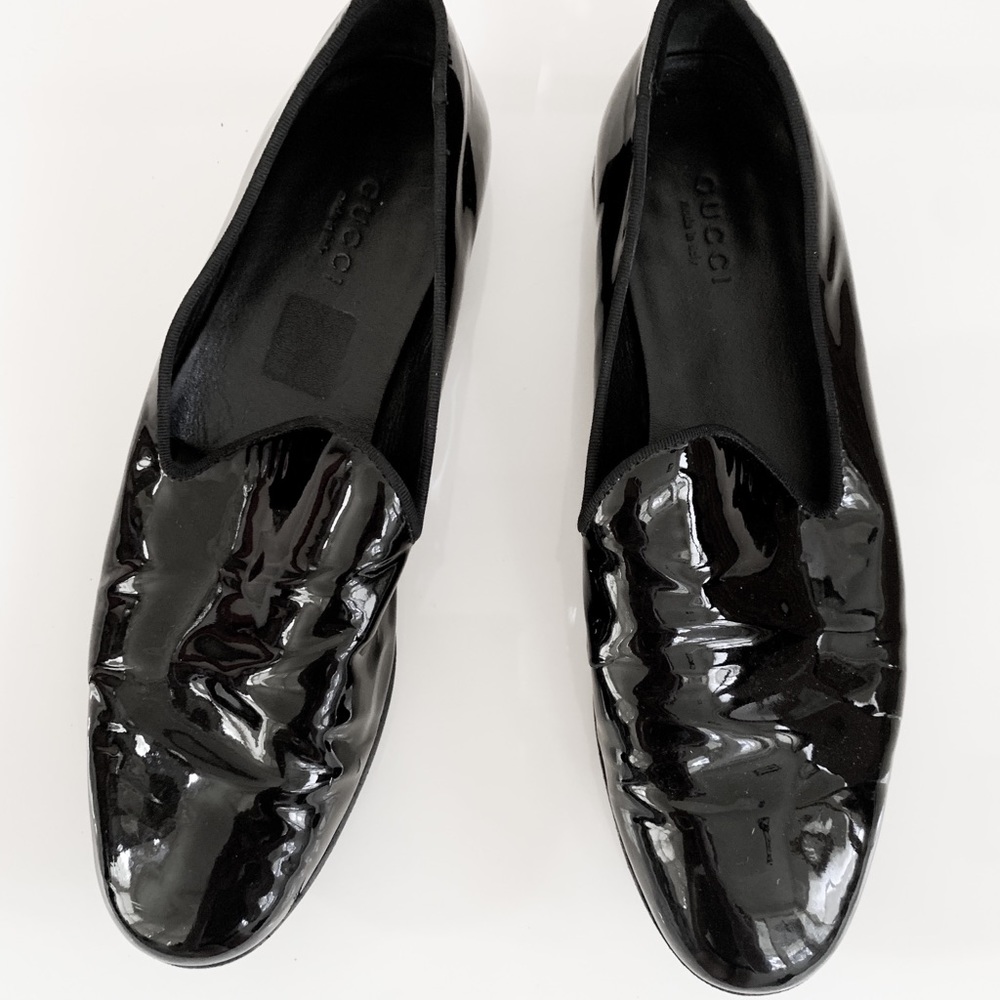 Gucci Patent Leather Loafers
